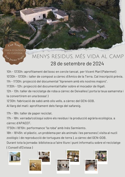 Menys residus, més vida al camp