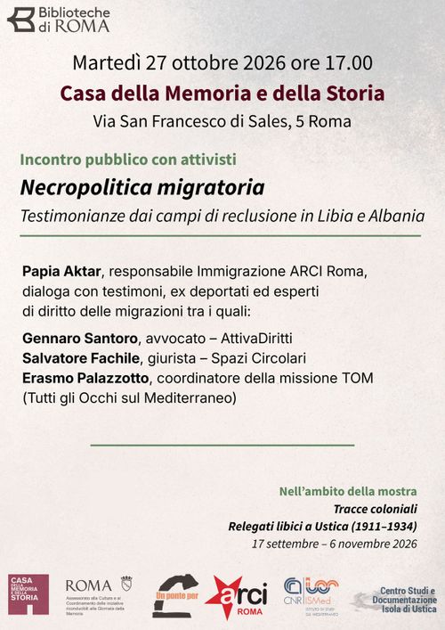 Necropolitica migratoria