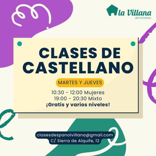 Clases de castellano para mujeres 🫶🏽