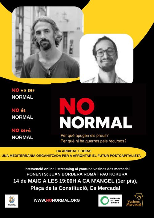 No Normal Balears: Una mediterrània organitzada per a afrontar el futur postcapitalista.