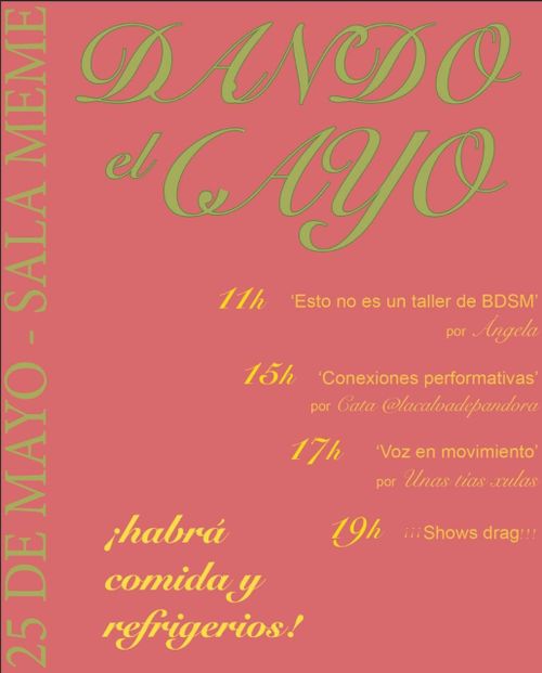 Jornadas Dando el Cayo 