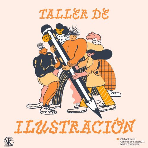 Taller de ilustración a cargo de PdePiera.