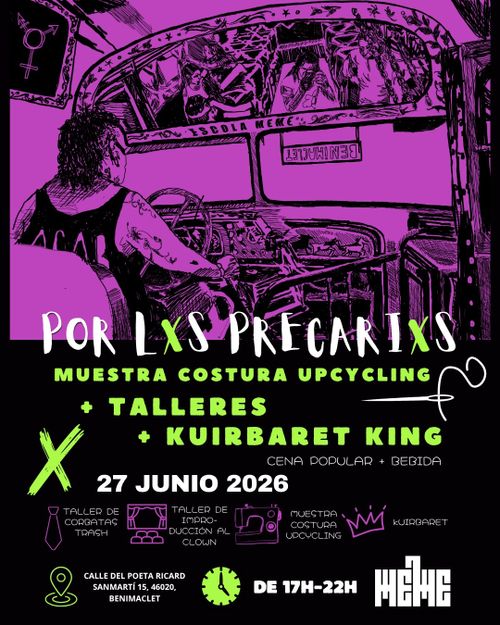 ¡POR LXS PRECARIXS!
