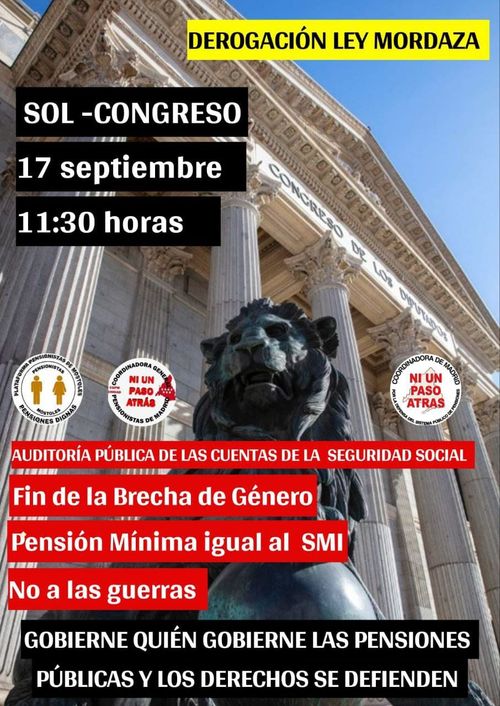 Derogación leí mordaza