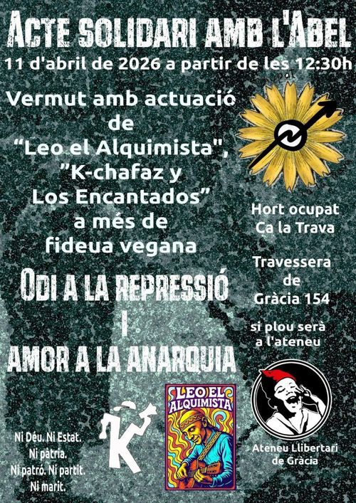LLIBERTAT ABEL acte solidari