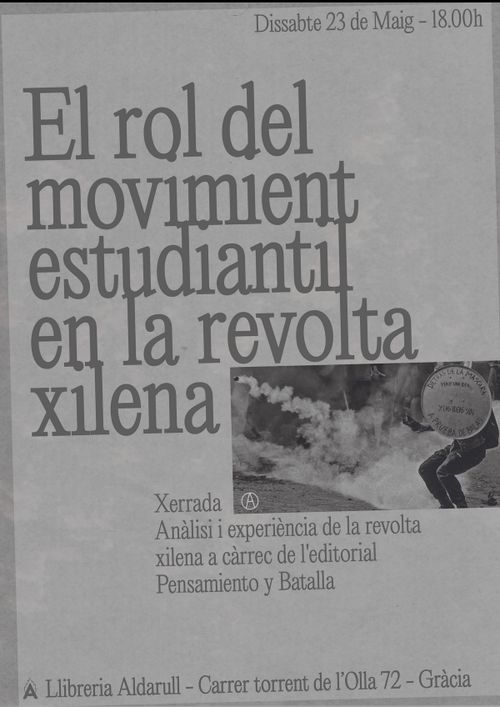 📚 El rol del moviment estudiantil en la revolta xilena 📚
