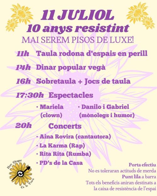 10 anys resistint✊