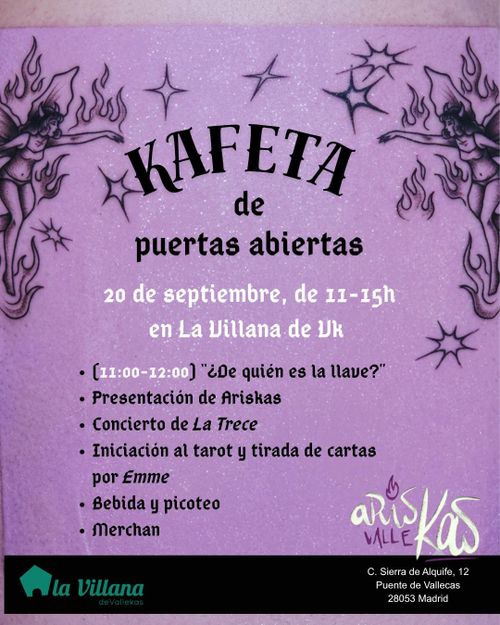 Kafeta Puertas abiertas Ariskas