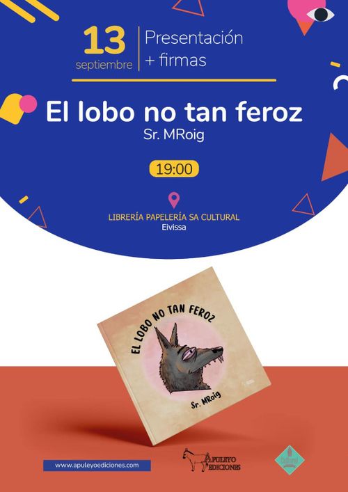 El lobo no tan feroz. Presentació de llibre i signatures