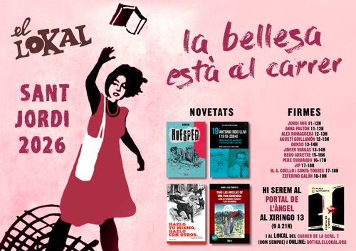 El Lokal. Sant Jordi 2026. La bellessa està al carrer