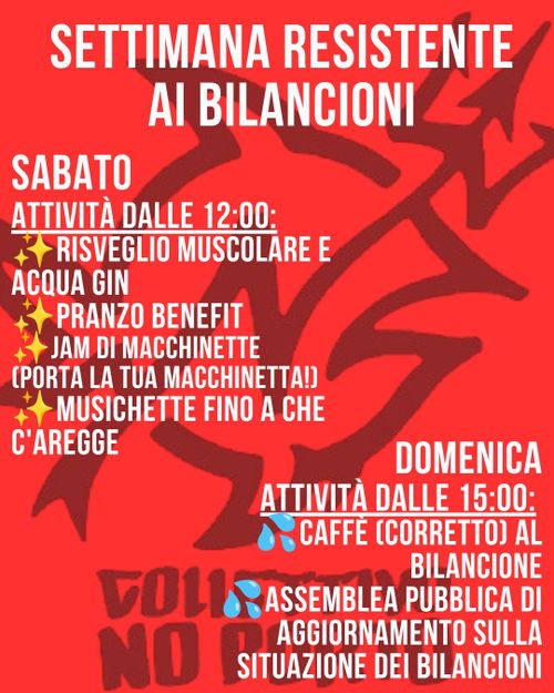 CONTRO OGNI SGOMBERO: RESISTENZA E AUTOGESTIONE