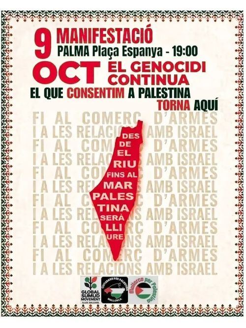 Manifestació: El Genocidi Continua