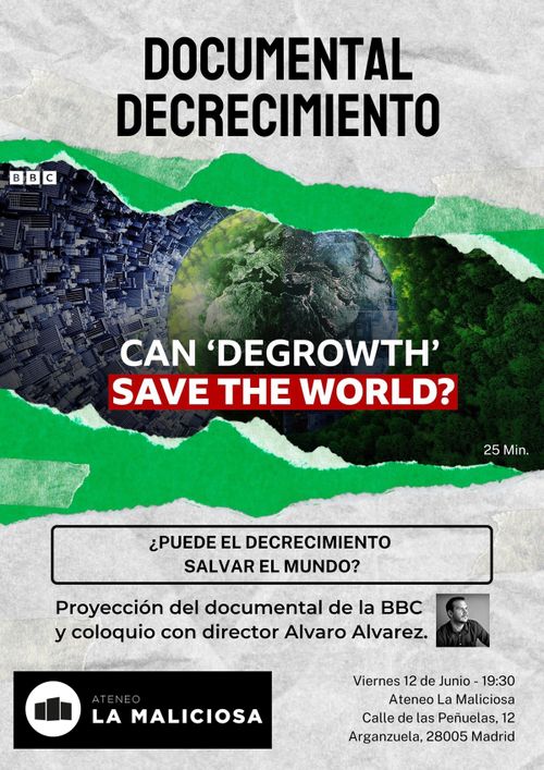 🌎 ¿Puede el Decrecimiento Salvar el Mundo? 