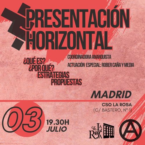 Presentación Coordinadora Anarquista Horizontal
