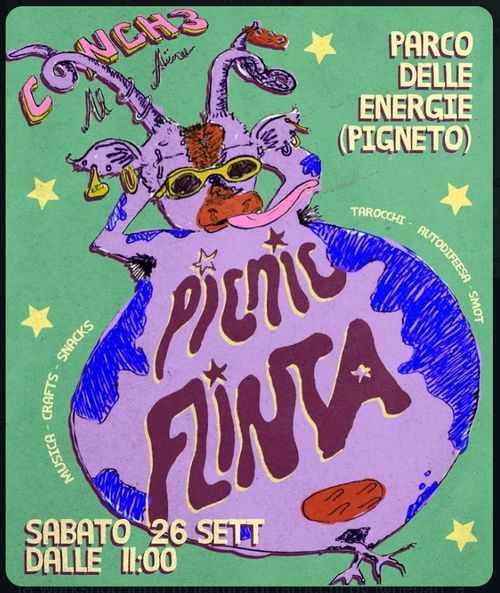 Conch3 al aire - Picnic FLINTA