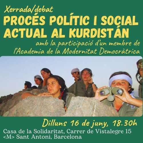 Procés polític i social actual al Kurdistán 