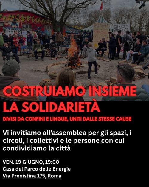 Costruiamo insieme la solidarietà