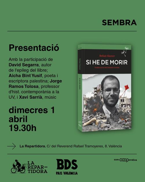 Presentació del llibre Si he de morir