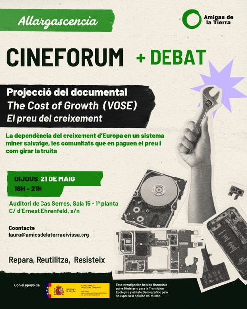 Cineforum + Debat Projecció del documental THE COST OF GROWHT (VOSE)