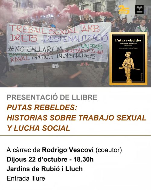Presentació del llibre 'Putas rebeldes'