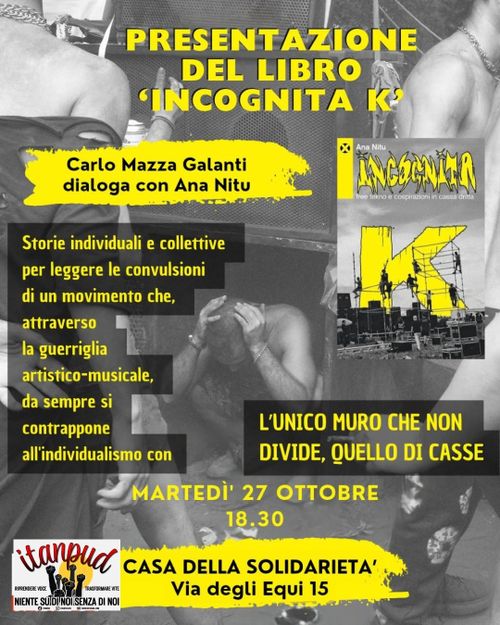 Presentazione del libro INCOGNITA K