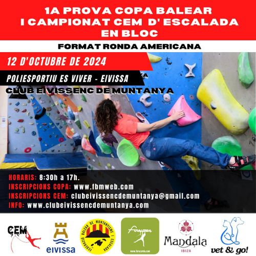 Campionat CEM d'escalada en blocv