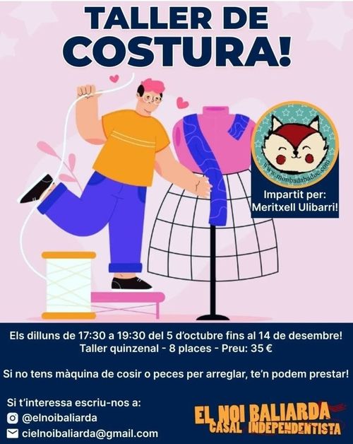 Taller de costura al Casal