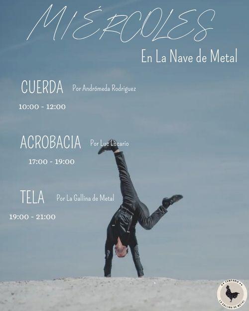 Clases (Acro, Tela....)