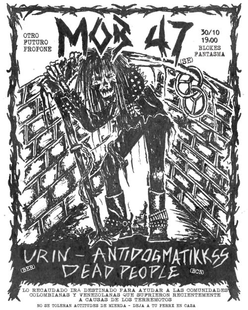 Mob 47 + Urin + Antidogmatikss + Dead People