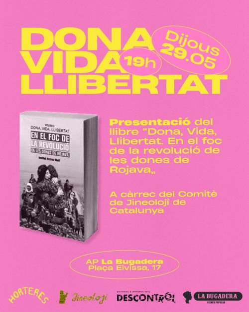Presentació del llibre 'Dona, Vida, Llibertat. Volum 2. En el foc de la Revolució de les dones de Rojava'