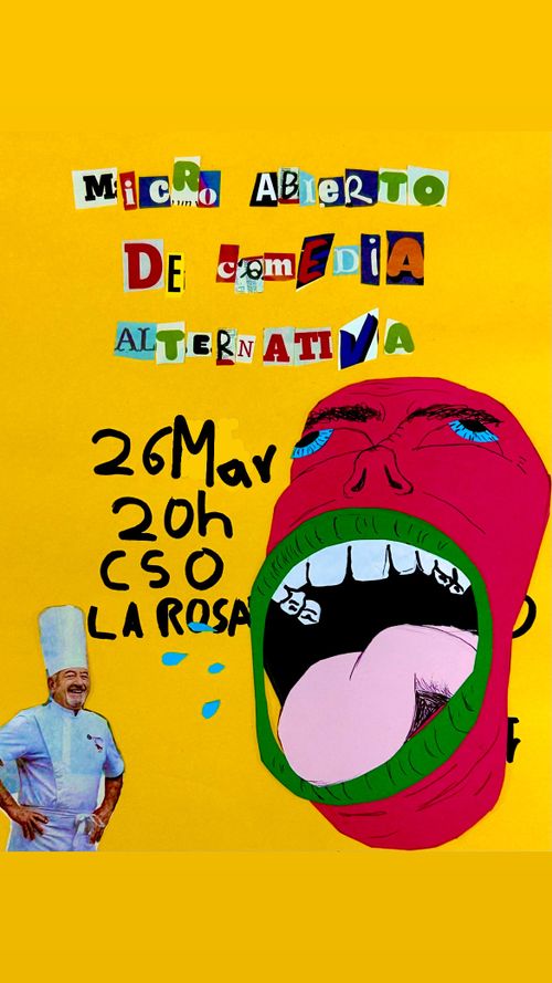 Micro abierto de comedia alternativa