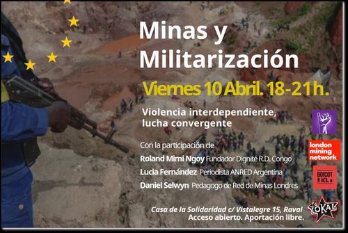 Minas y militarización