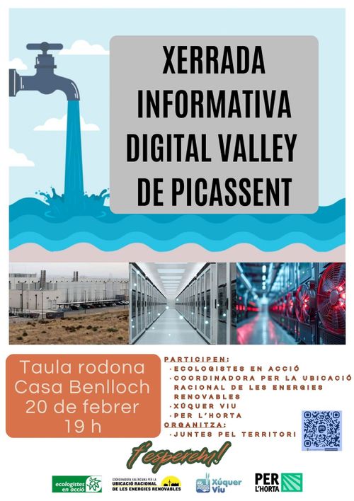 Xerrada informativa Centre de Dades Digital Valley (Picassent)