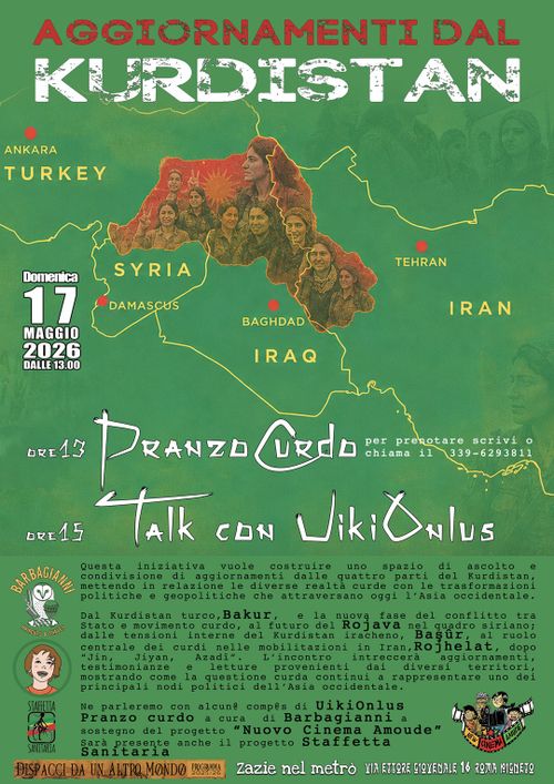 Aggiornamenti da Kurdistan