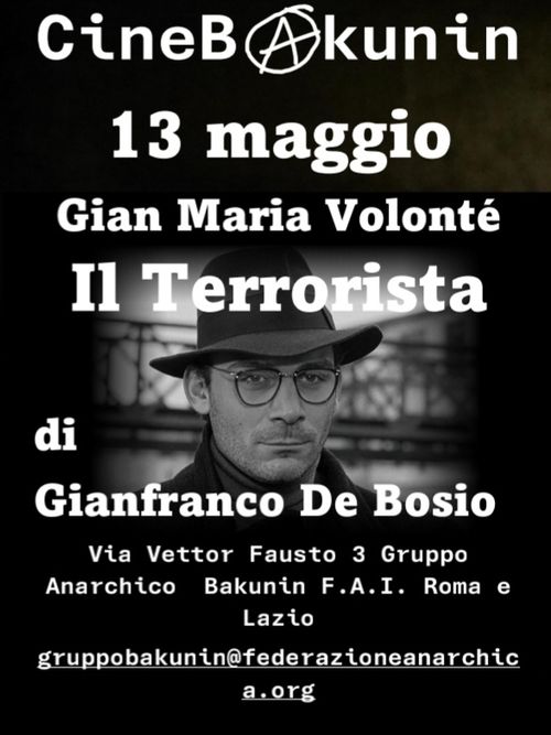 Cineforum garbatella"Il terrorista"