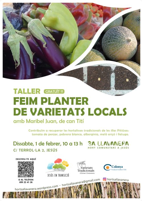 Feim planter de varietats locals