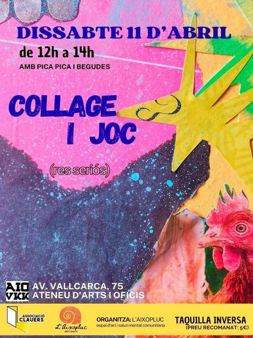 🧩✂️ Taller de collage i joc