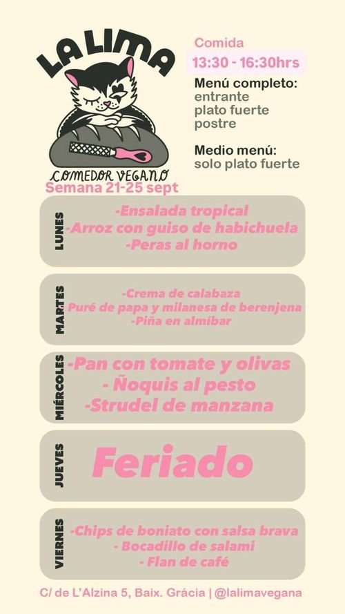 LA LIMA, comedor vegano🌱