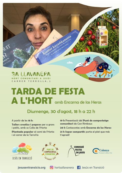 Tarda de festa a l'hort de sa Llavanera