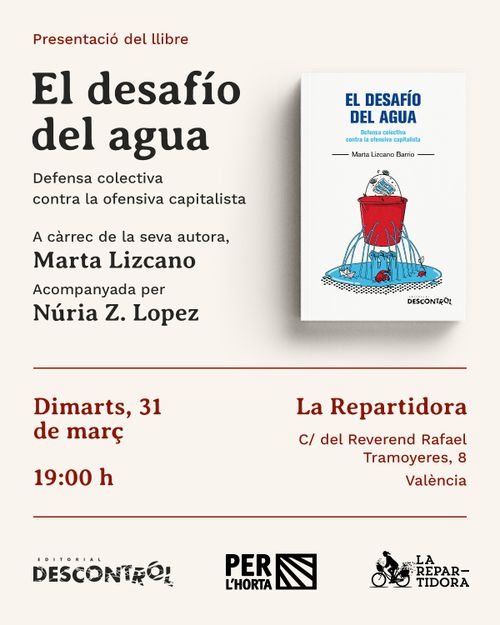 Presentació del llibre 'El desafío del agua'
