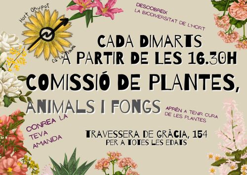 Comisió de plantes