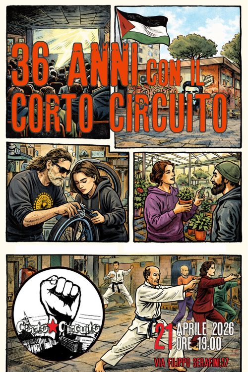 Compleanno del Corto Circuito.... e so' TRENTASEI!!!!!