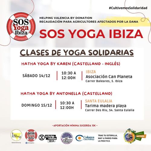 Clases solidarias de Yoga