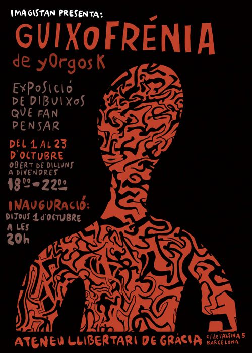 Exposició "GUIXOFRÉNIA" Dibuixos que fan pensar, de y0rgos k
