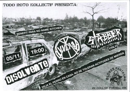 Concert punk: Stabber, Ayucaba i Disolvente
