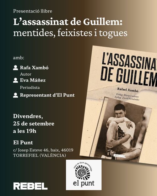 Presentació del llibre L'assassinat de Guillem