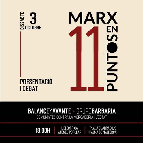 MARX EN 11 PUNTOS
