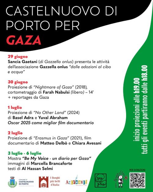 Castelnuovo di Porto per Gaza