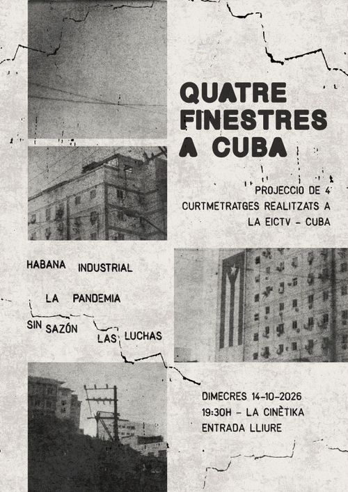Projecció: Quatre finestres a Cuba. Curmetratges