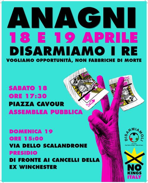 Disarmiamo i re - ANAGNI